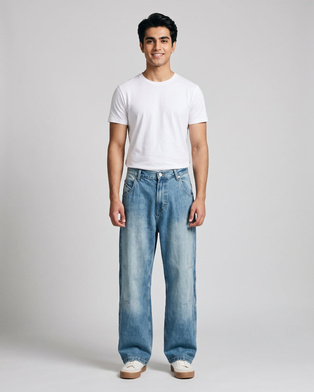 Classic Baggy Blue Jeans