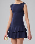 Relaxed Fit Tiered Sports Dress