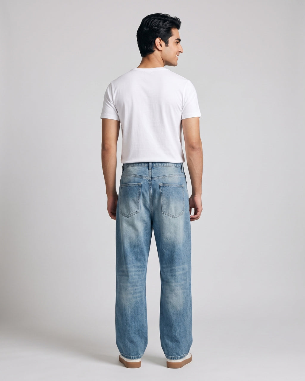 Classic Baggy Blue Jeans
