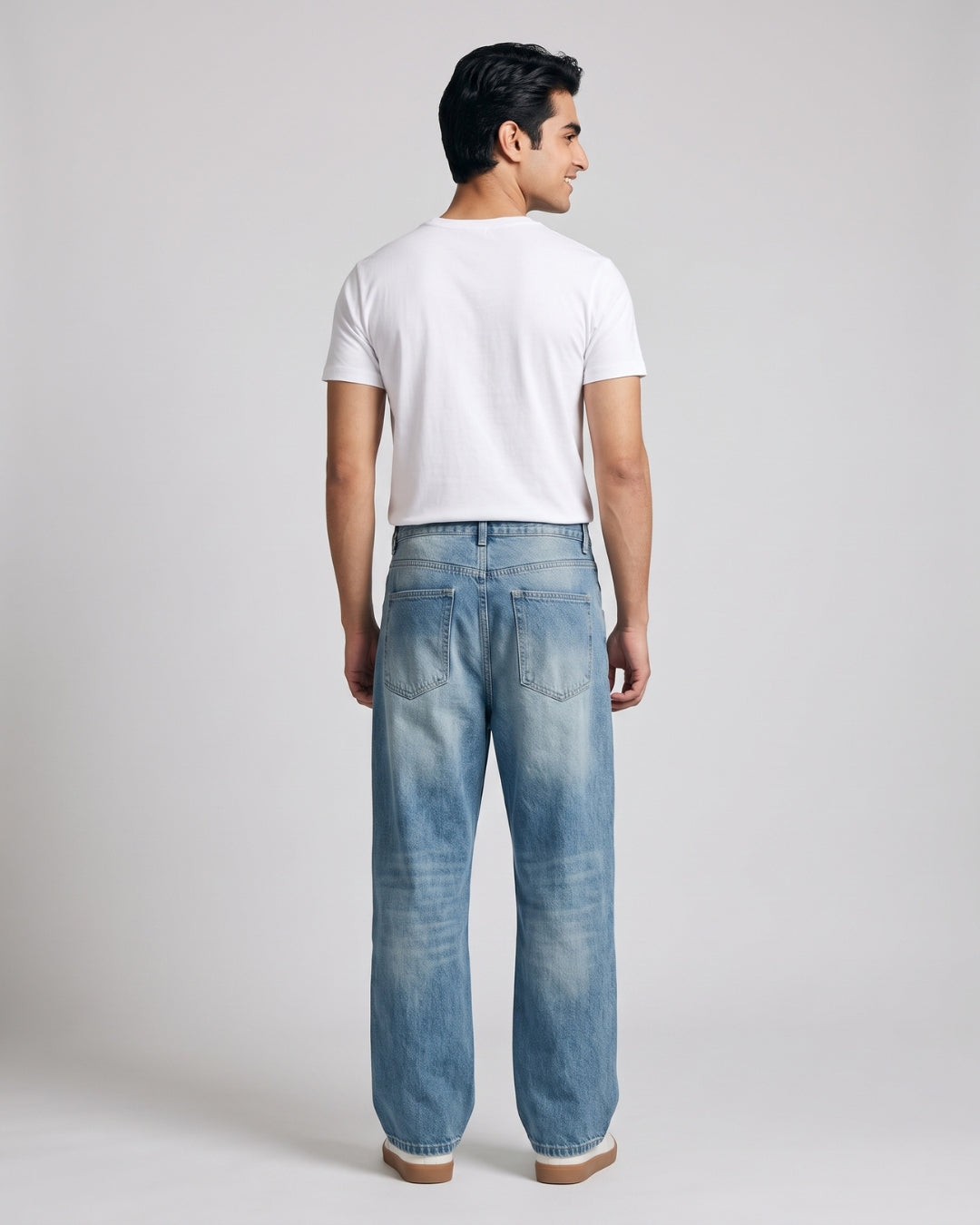 Classic Baggy Blue Jeans