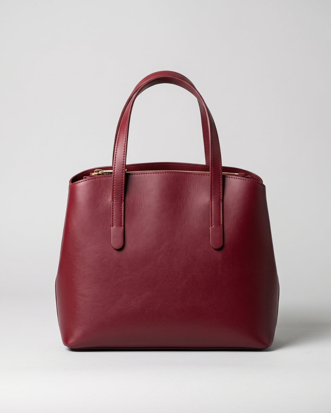 Minimalist Wine Red Tote Bag