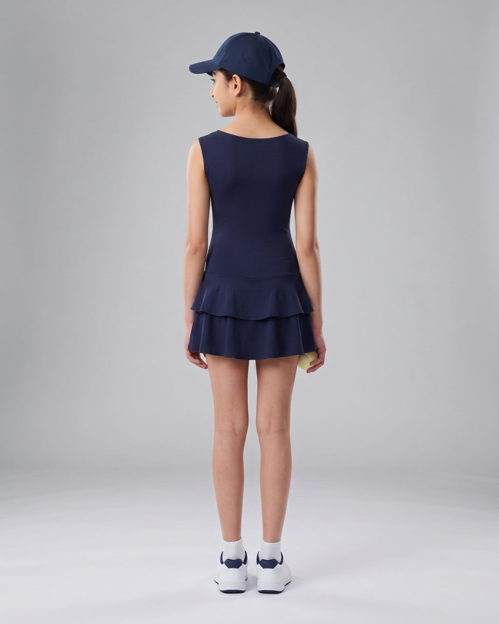 Relaxed Fit Tiered Sports Dress