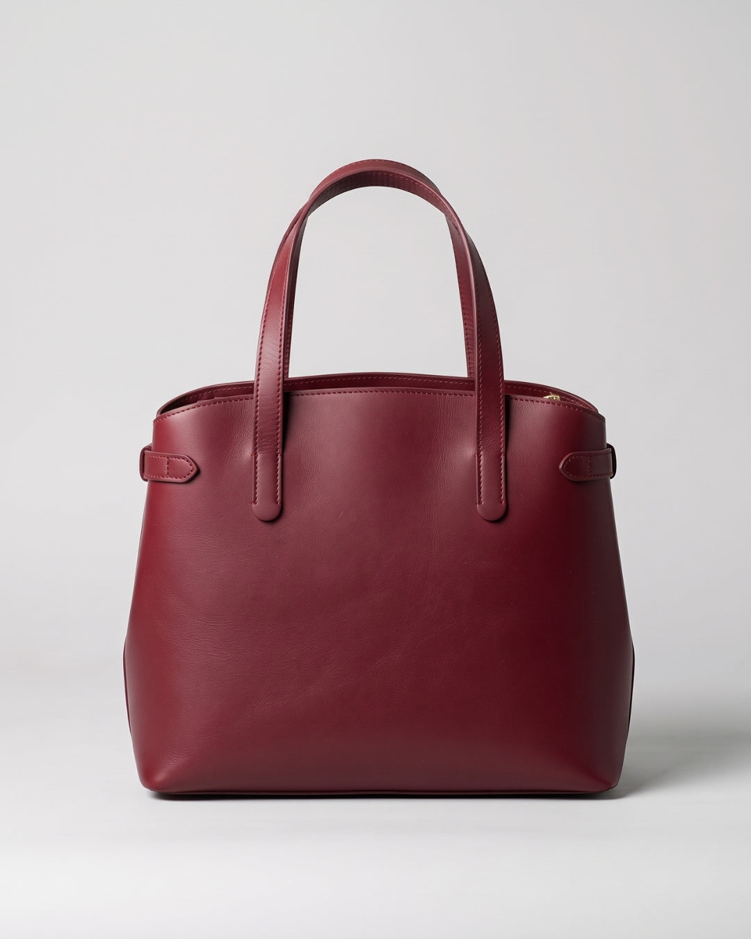Minimalist Wine Red Tote Bag