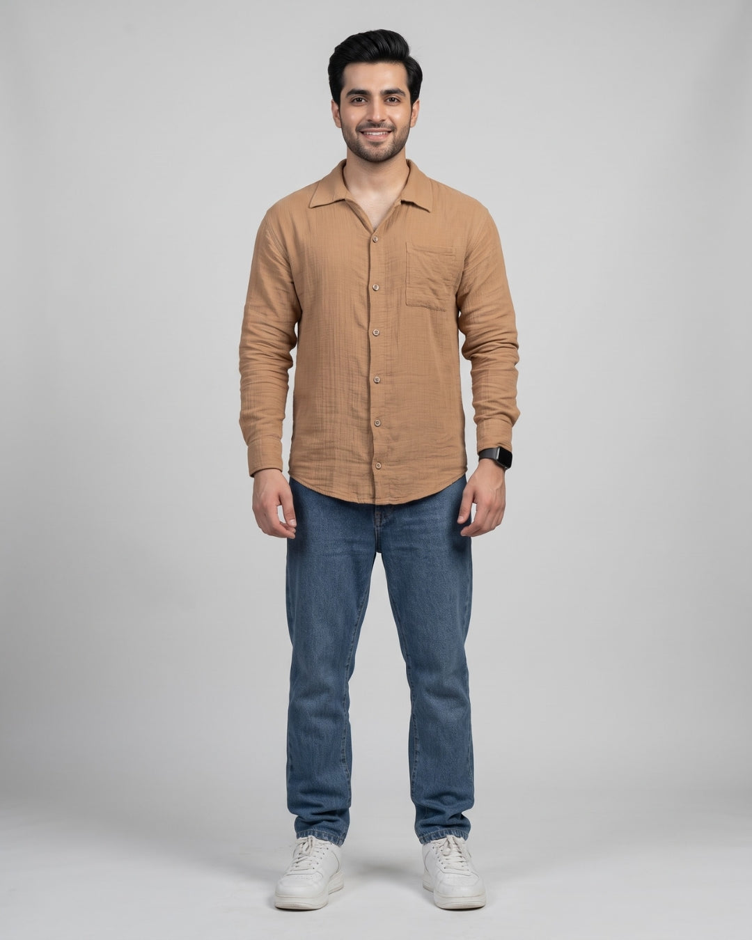 Casual Button-Down Shirt