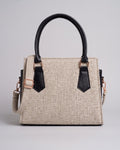 Structured Canvas Crossbody Bag