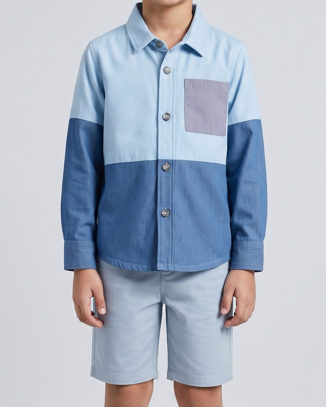 Relaxed Fit Boys Colorblock Outfit