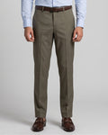 Classic Olive Formal Trousers