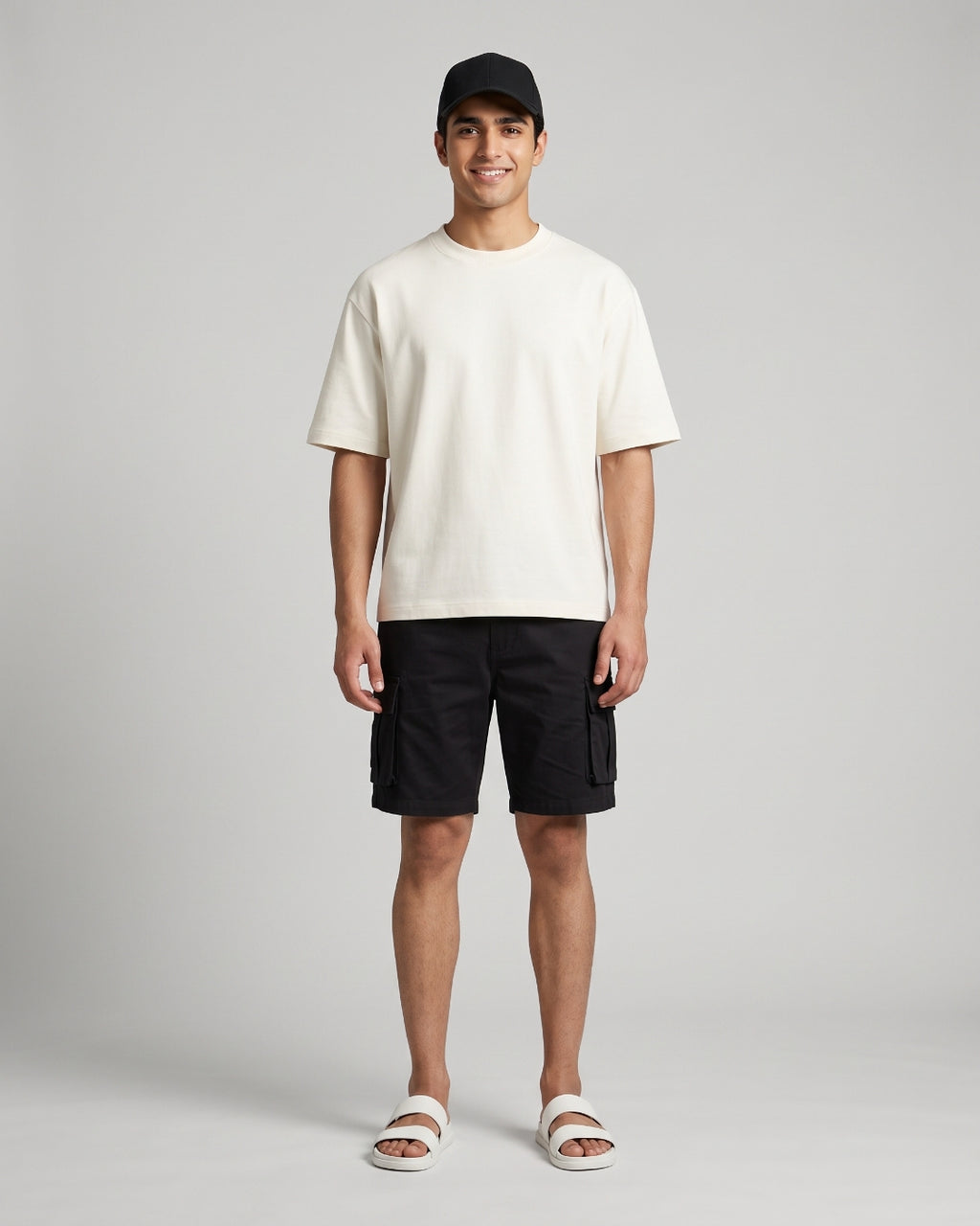 Classic Cream Oversized T-Shirt