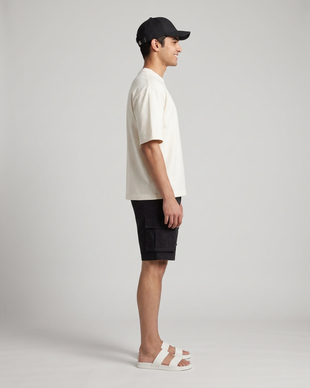 Classic Cream Oversized T-Shirt