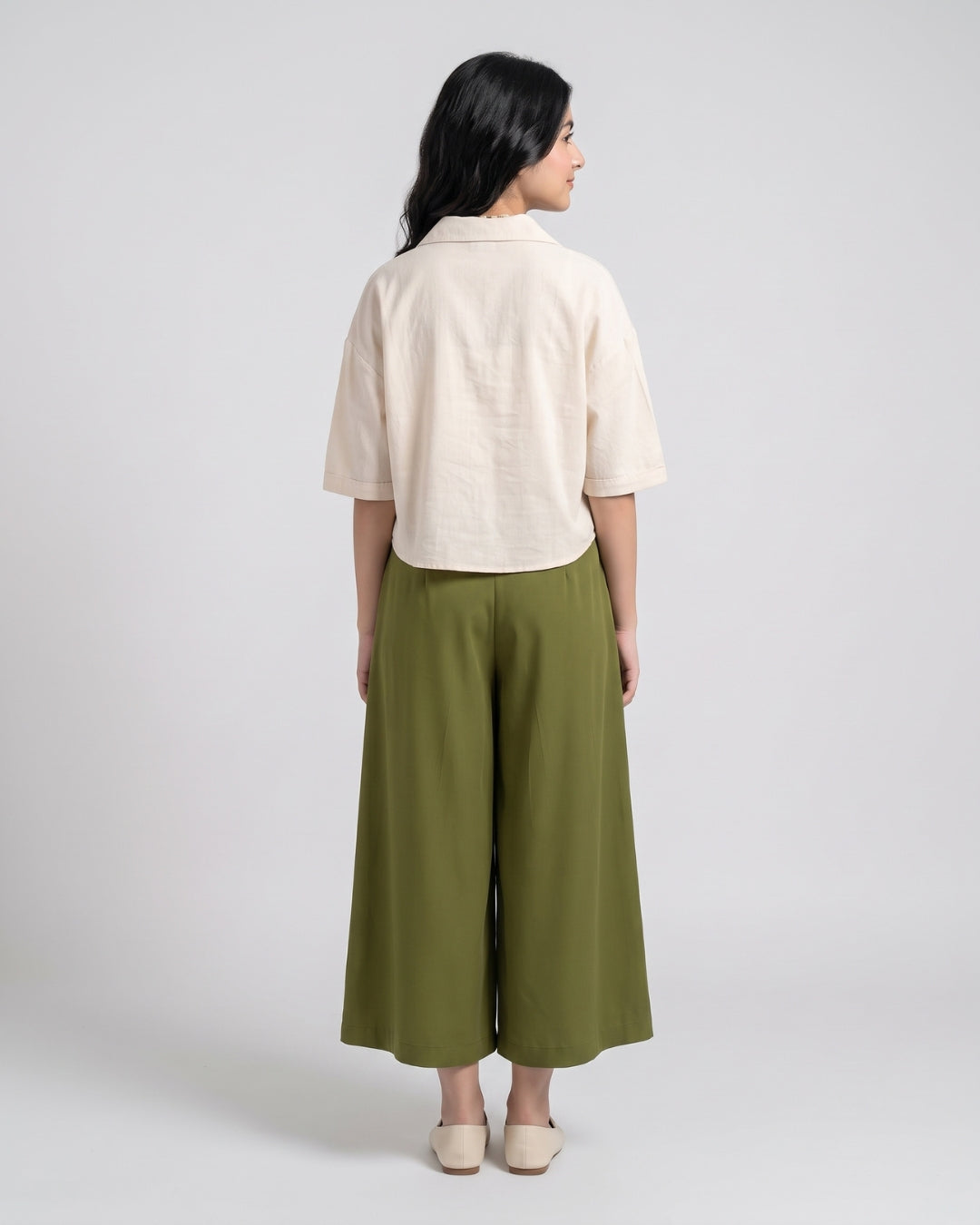 Classic Cream and Olive Teen Set