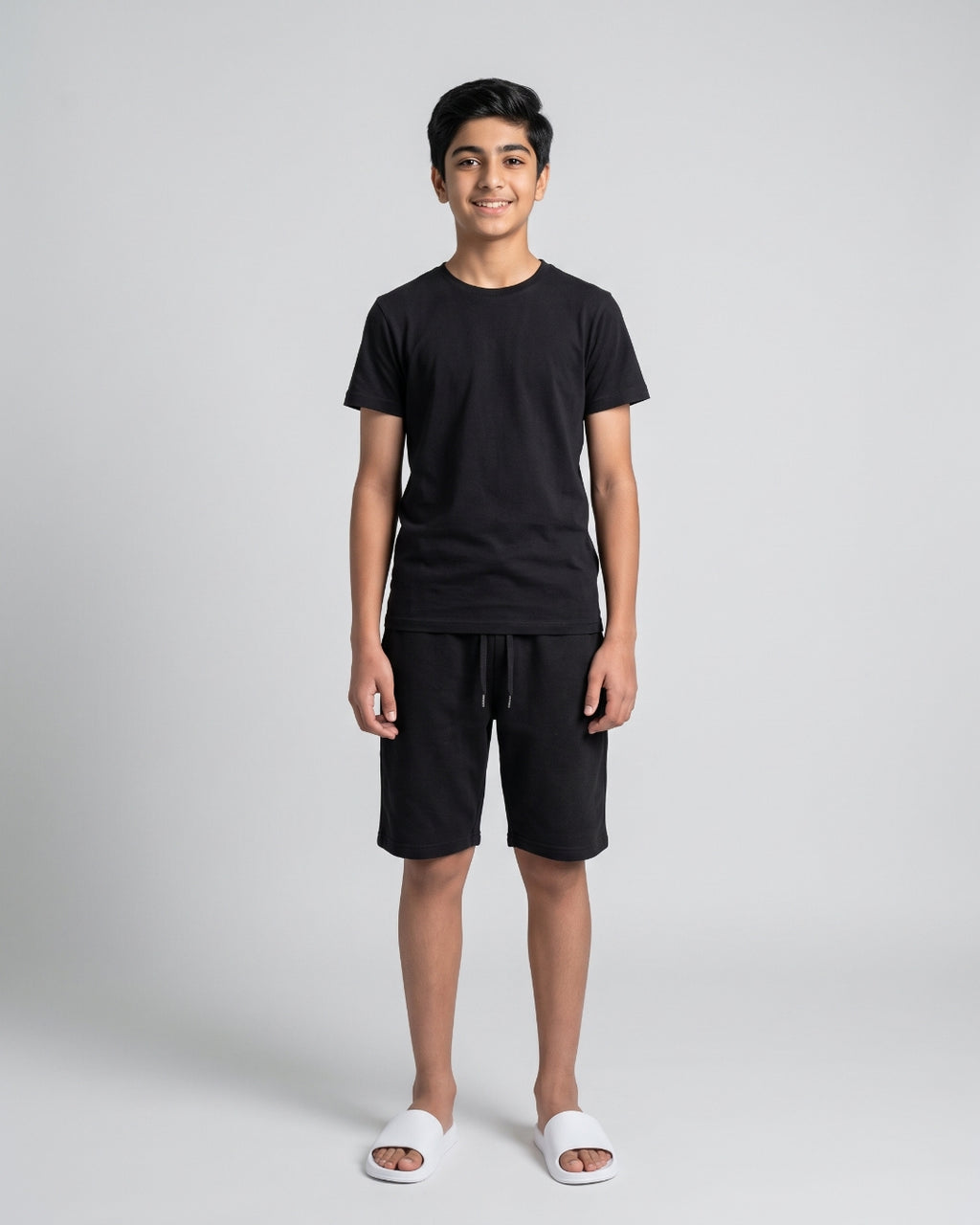 Relaxed Fit Boys Casual Short Set