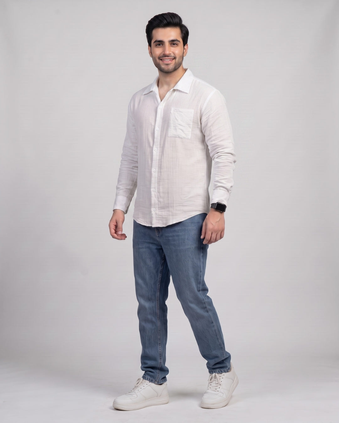 Casual Button-Down Shirt