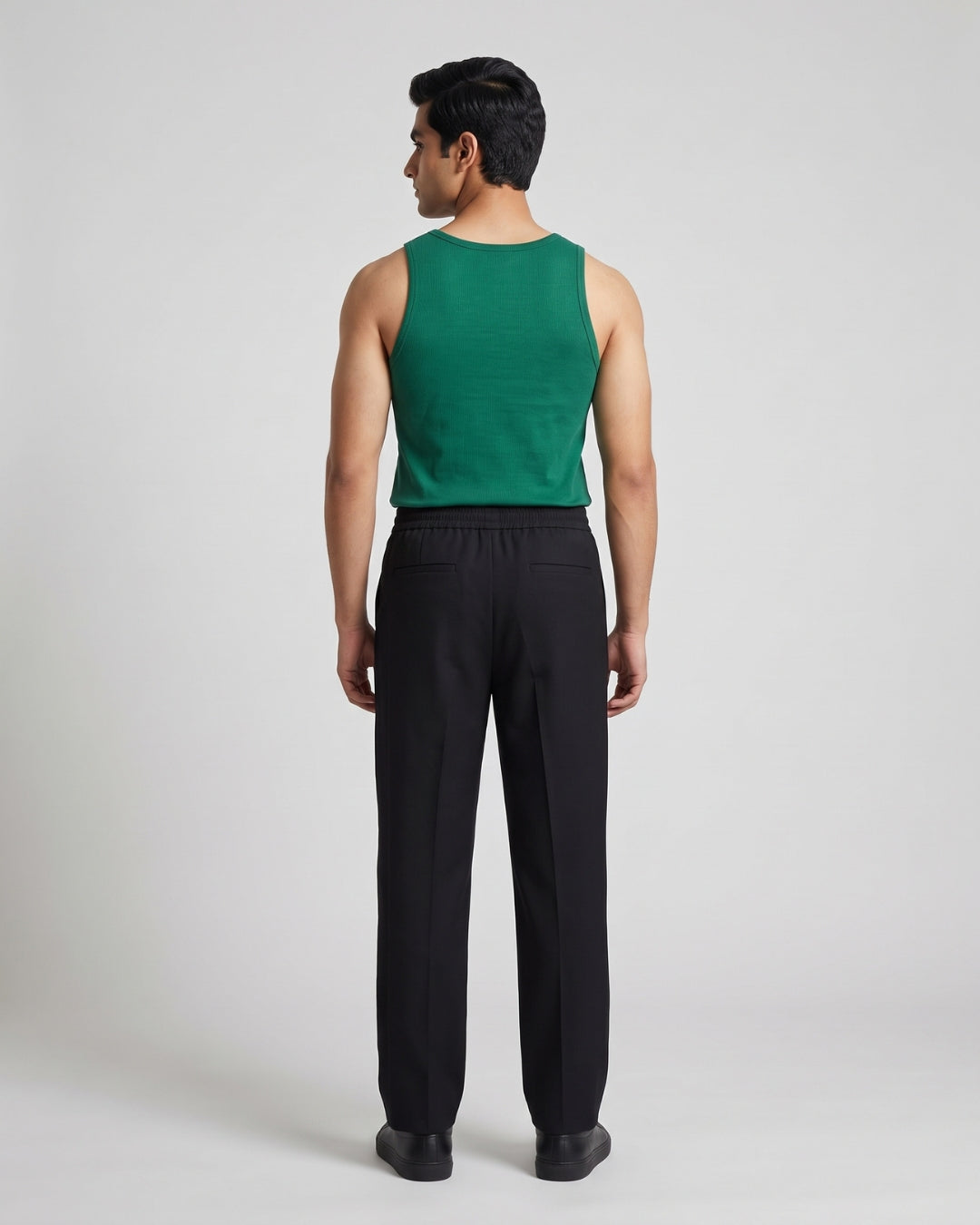 Relaxed Fit Black Lounge Pants