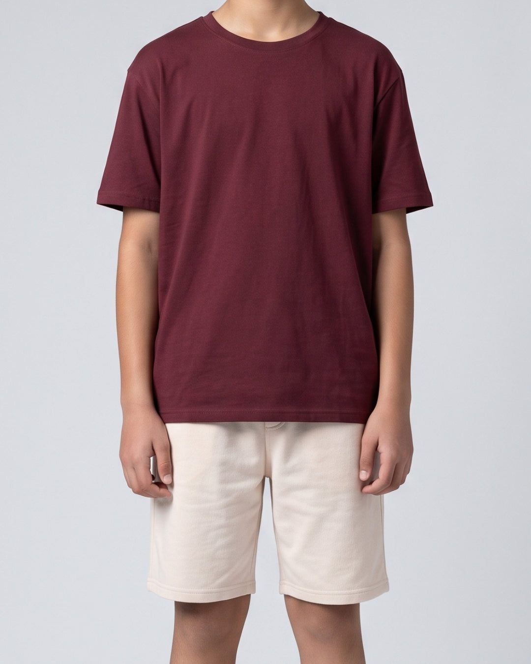 Classic Maroon and Beige Teen Set