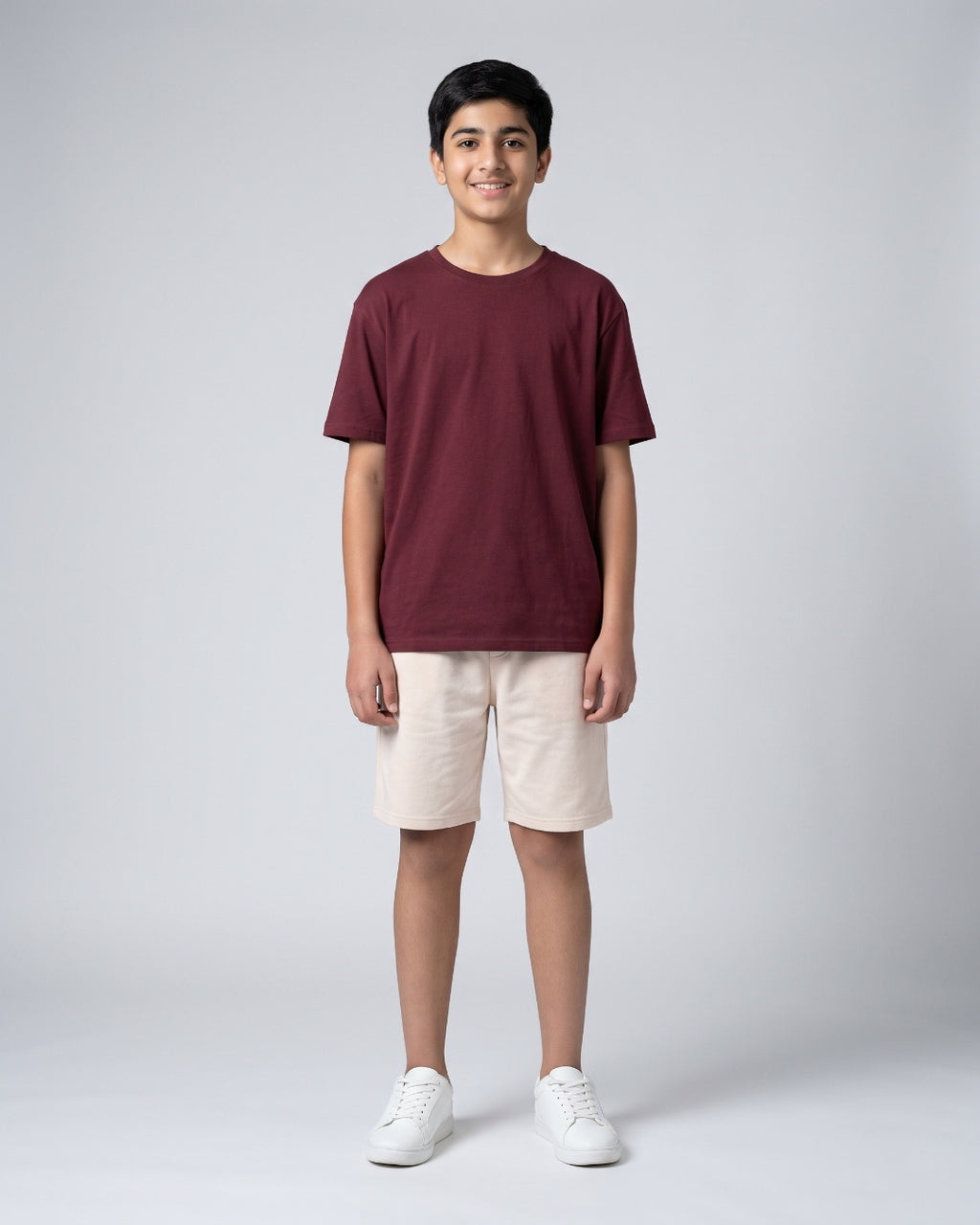 Classic Maroon and Beige Teen Set