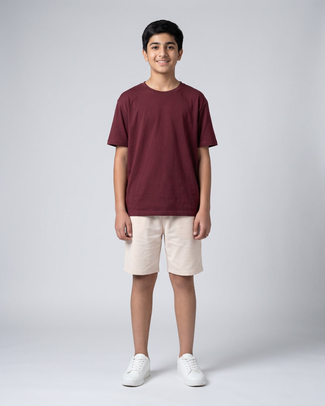 Classic Maroon and Beige Teen Set