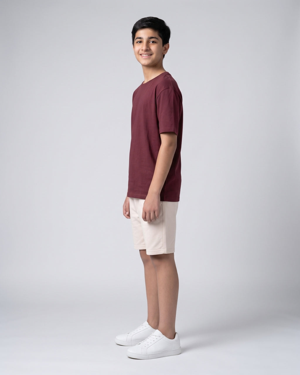 Classic Maroon and Beige Teen Set
