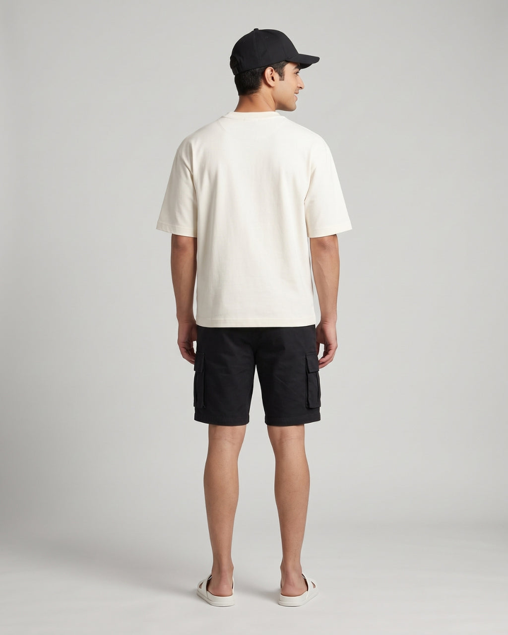 Classic Cream Oversized T-Shirt