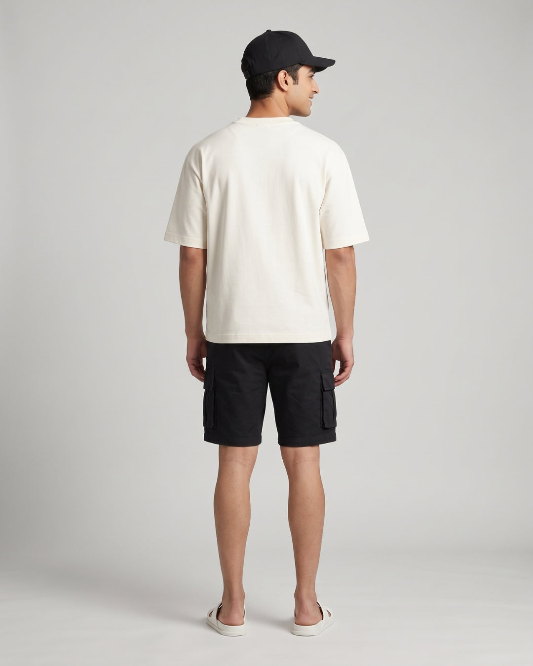 Classic Cream Oversized T-Shirt
