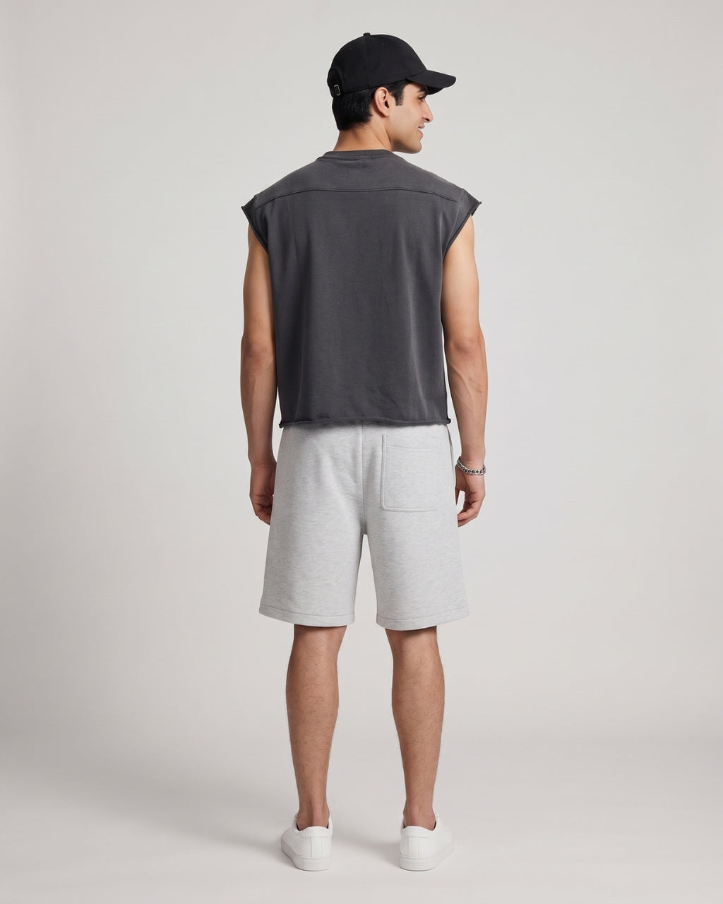 Everyday Grey Athletic Drawstring Shorts