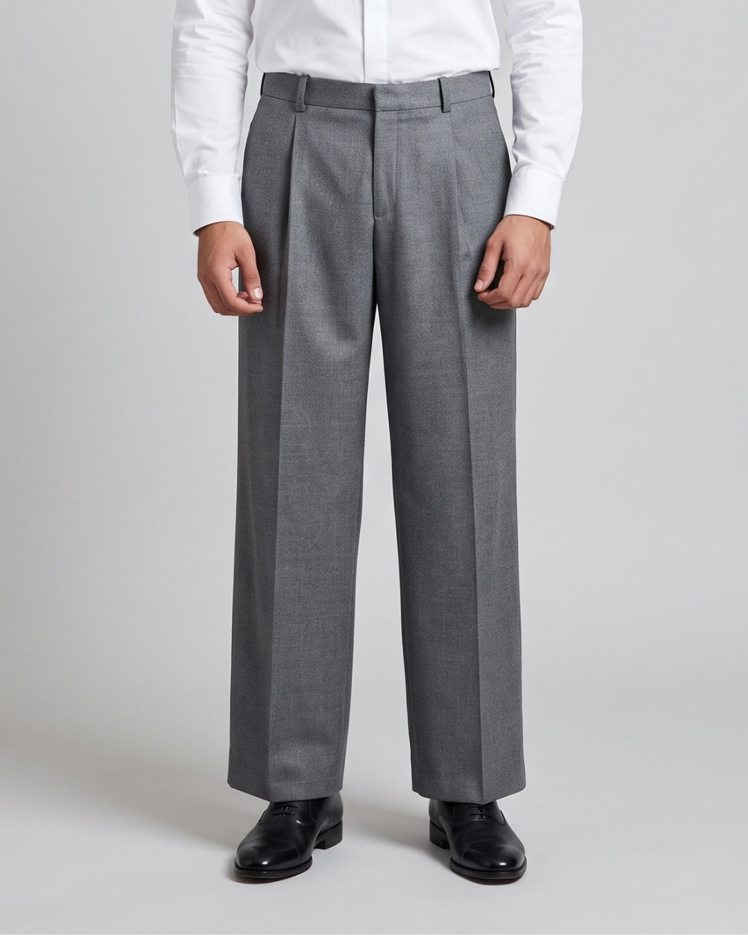 Classic Grey Formal Trousers