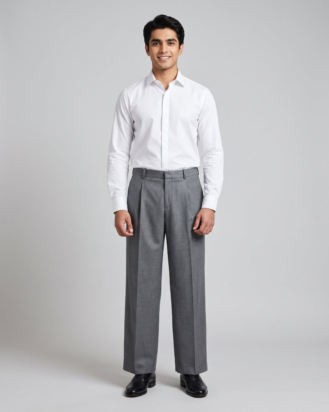 Classic Grey Formal Trousers