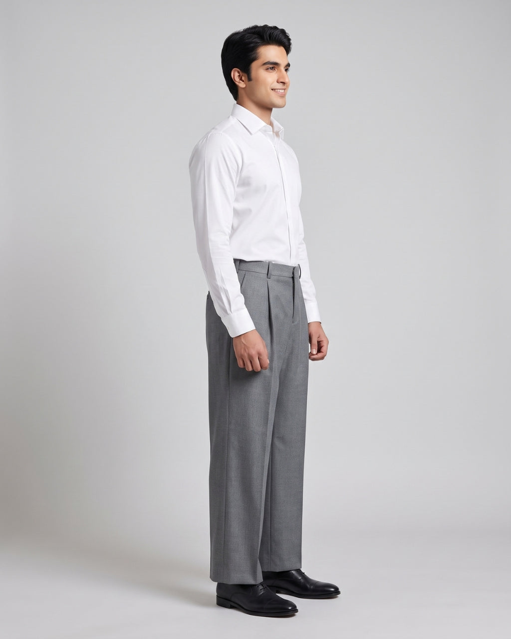 Classic Grey Formal Trousers