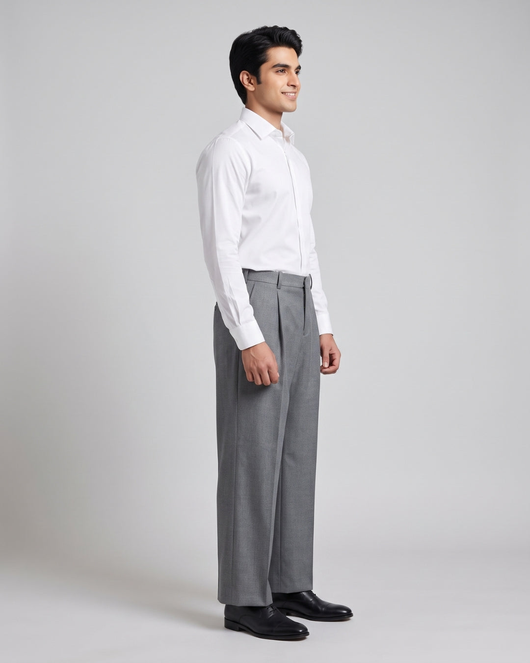 Classic Grey Formal Trousers