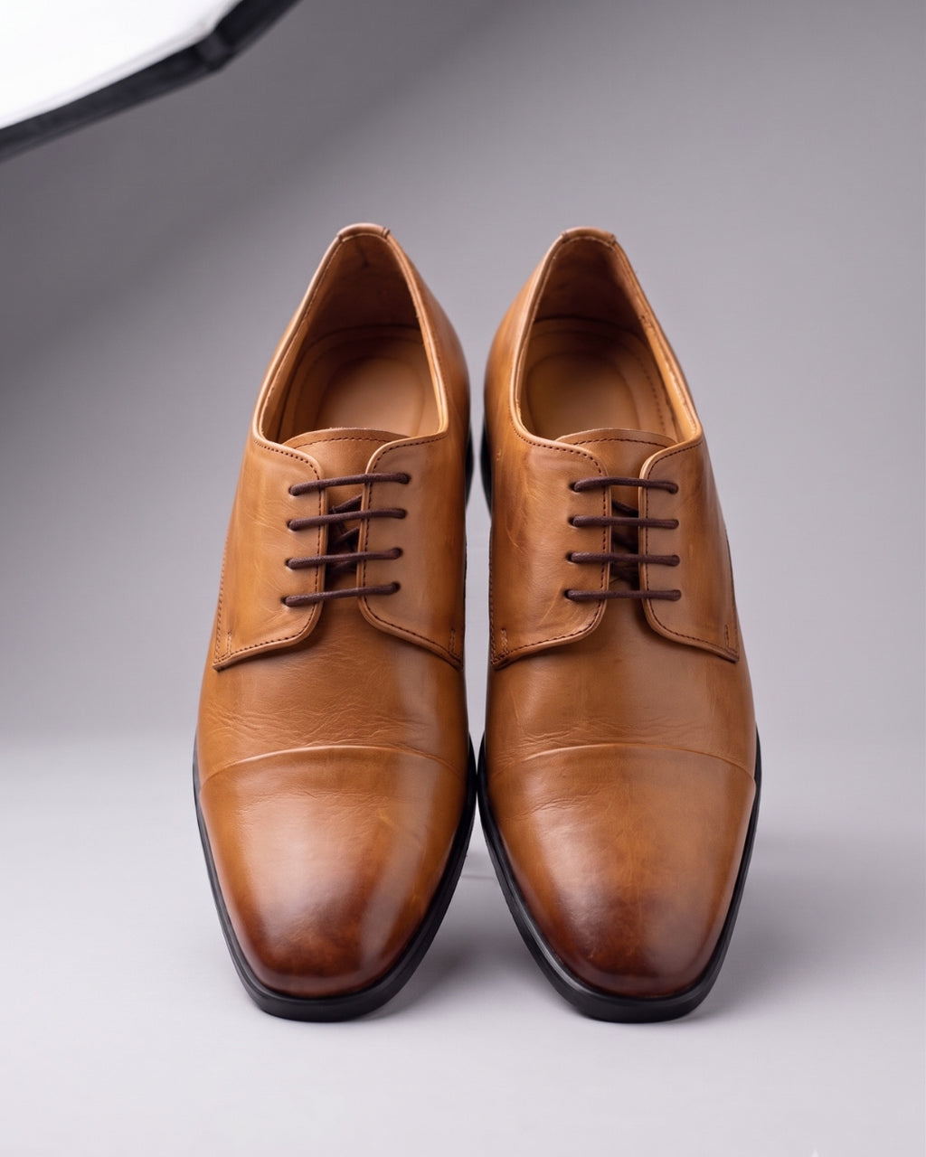 Tan Cap-Toe Oxford