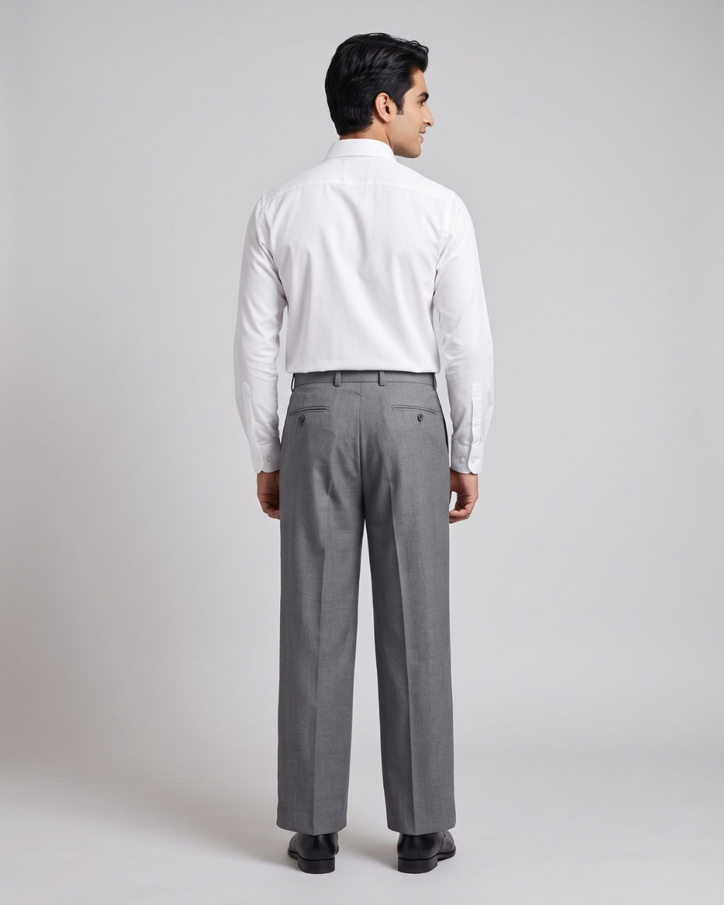Classic Grey Formal Trousers