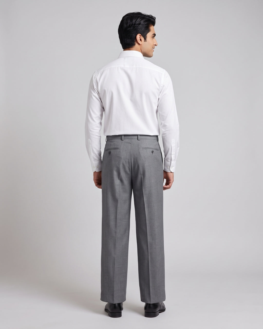 Classic Grey Formal Trousers