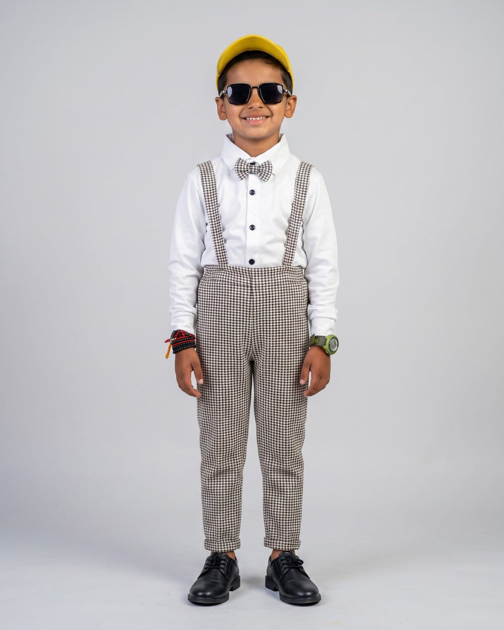 Formal Shirt & Suspender Pants