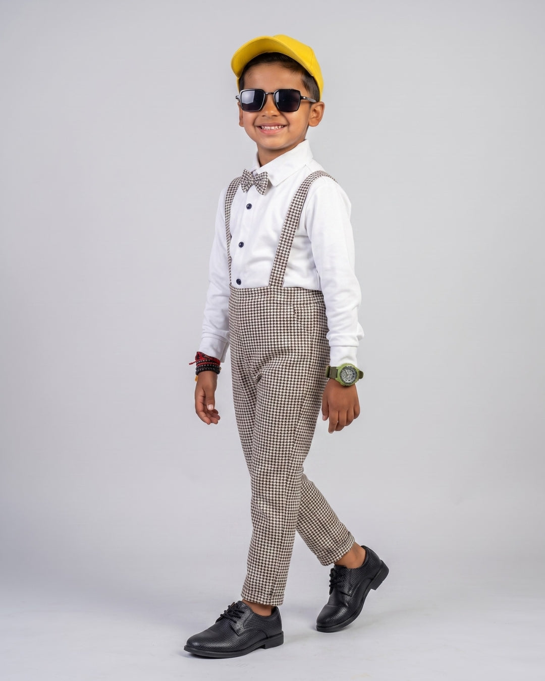 Formal Shirt & Suspender Pants