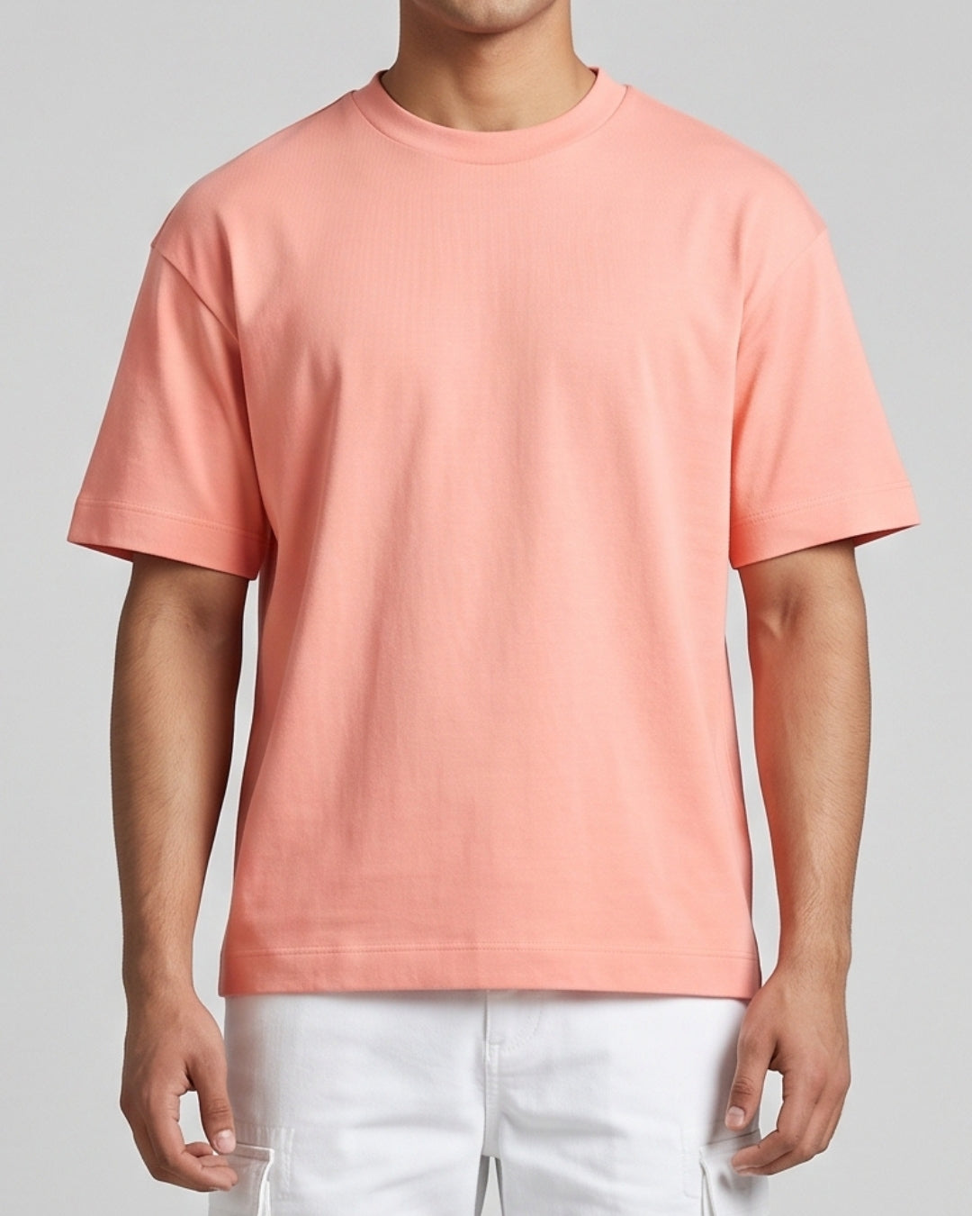 Classic Peach Oversized T-Shirt