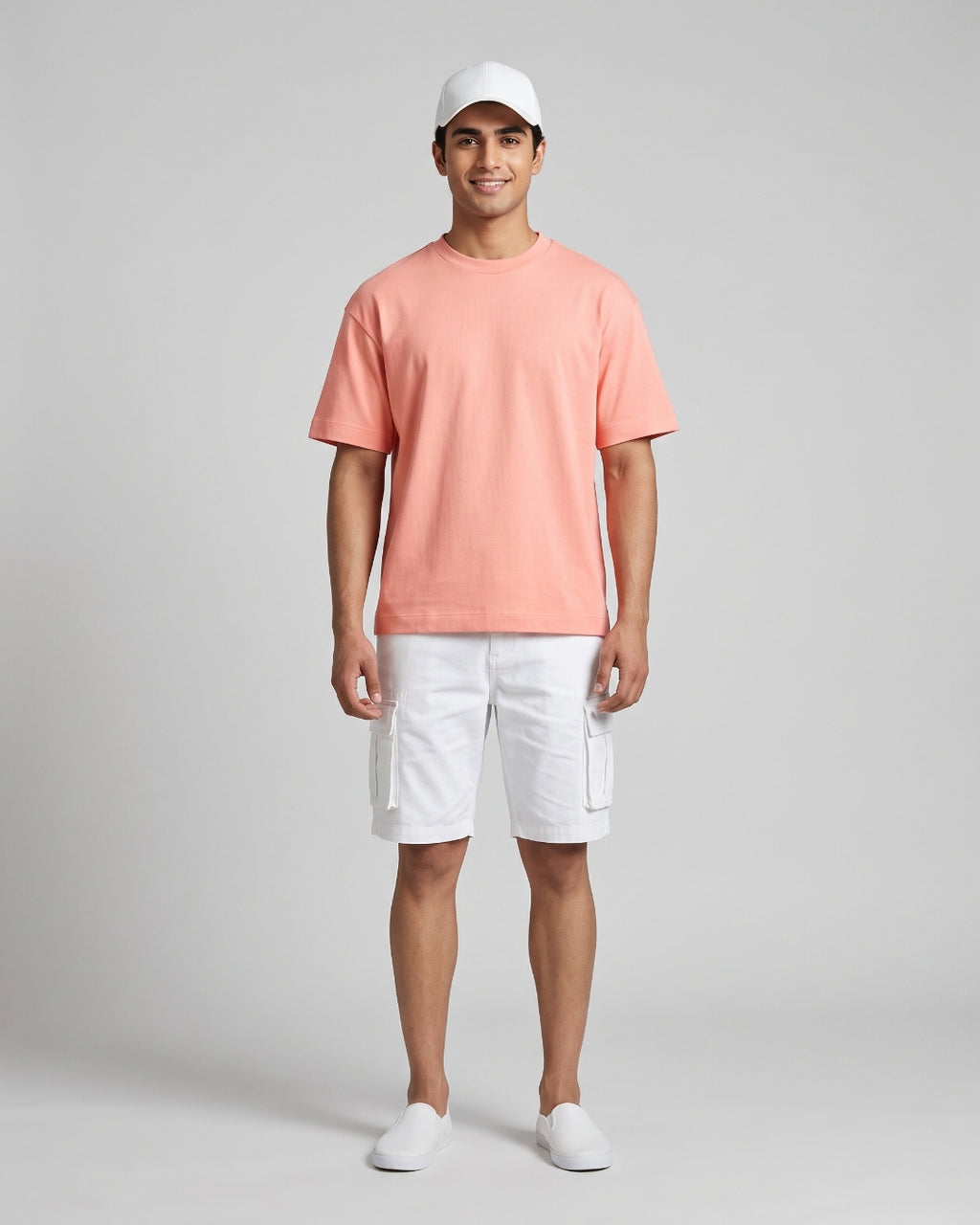 Classic Peach Oversized T-Shirt