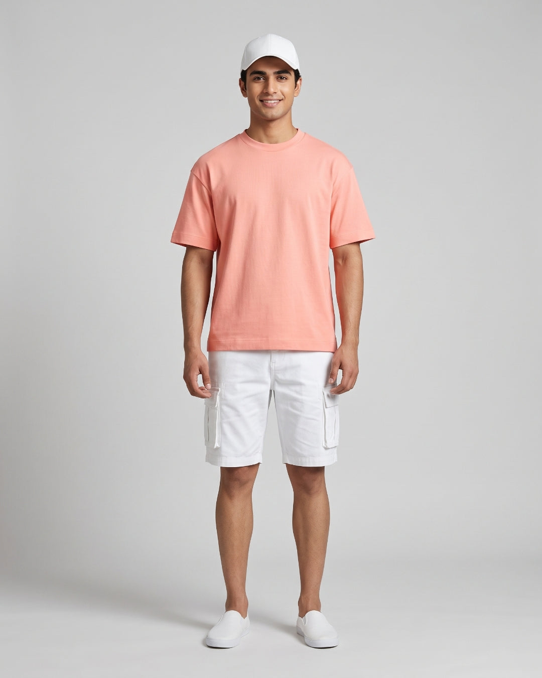 Classic Peach Oversized T-Shirt