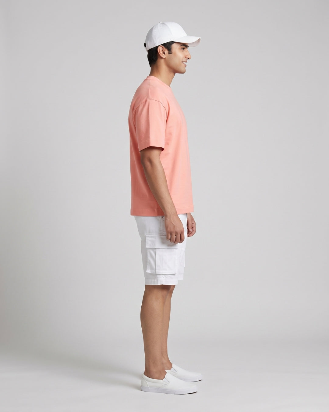 Classic Peach Oversized T-Shirt