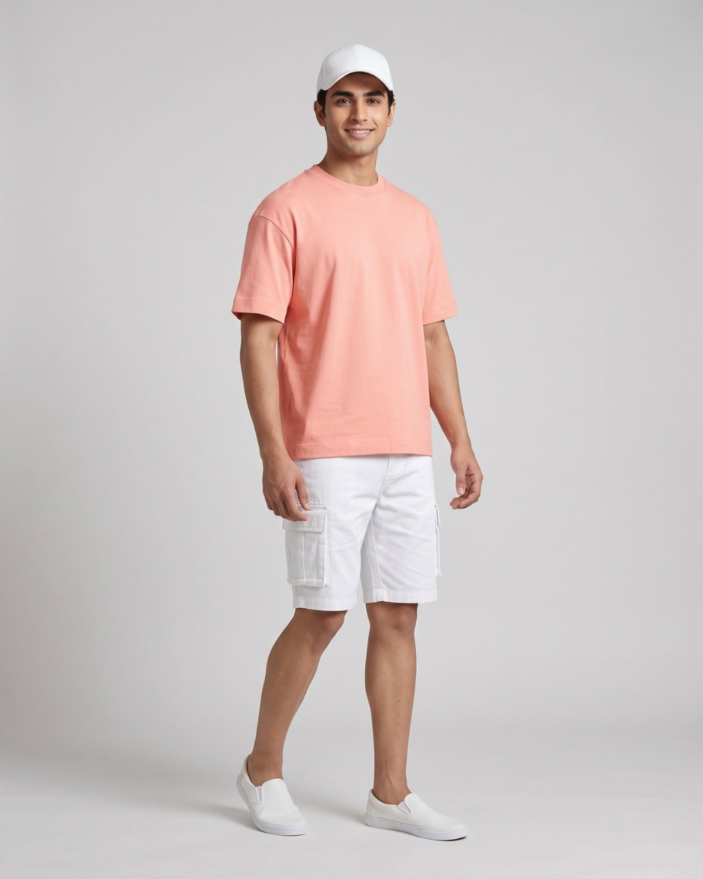 Classic Peach Oversized T-Shirt