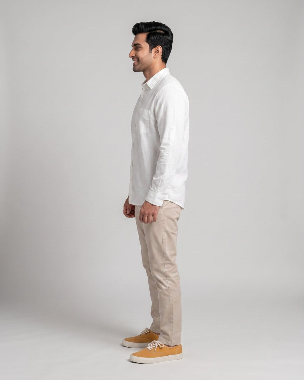 Relaxed Fit Button-Down Shirt