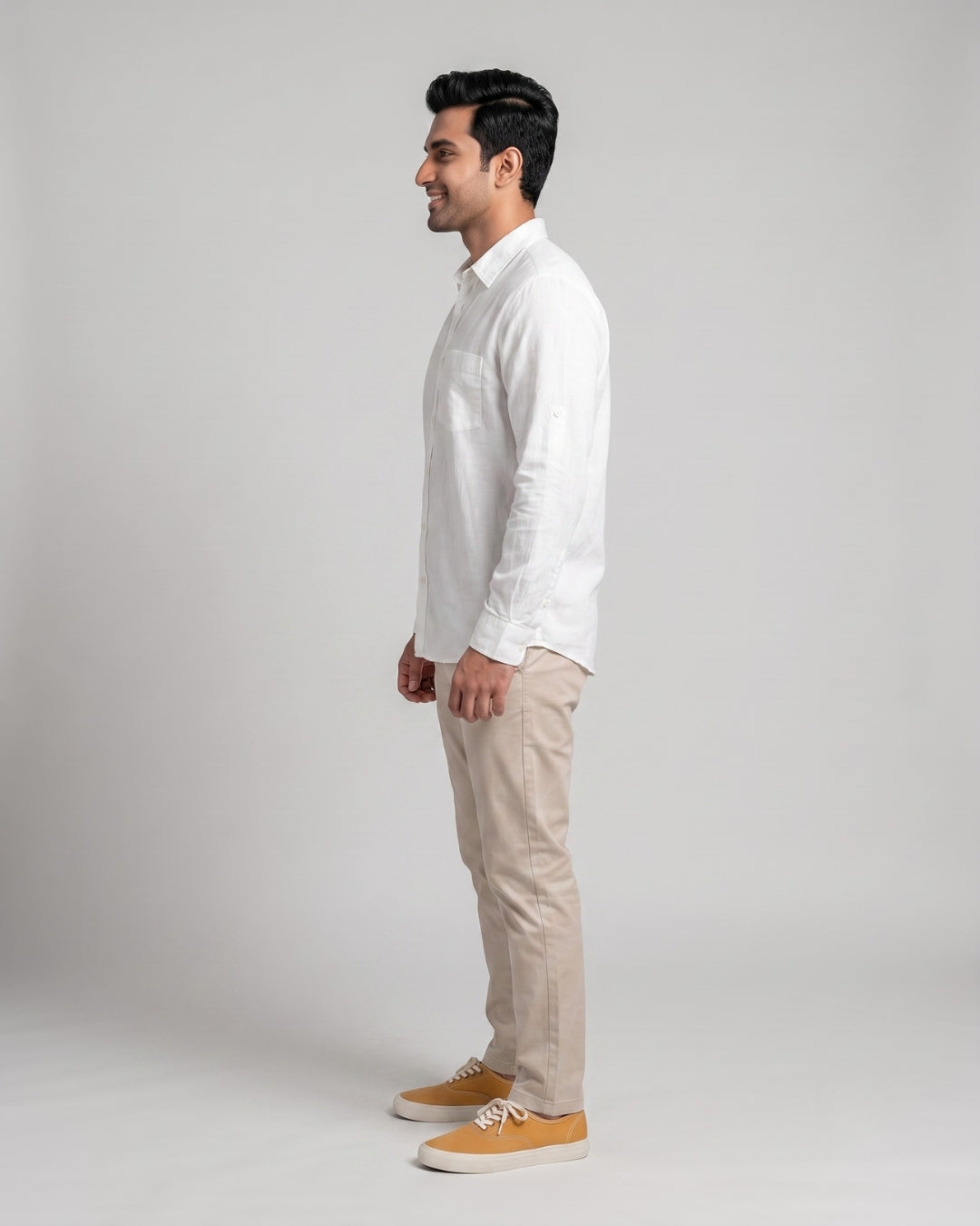 Relaxed Fit Button-Down Shirt