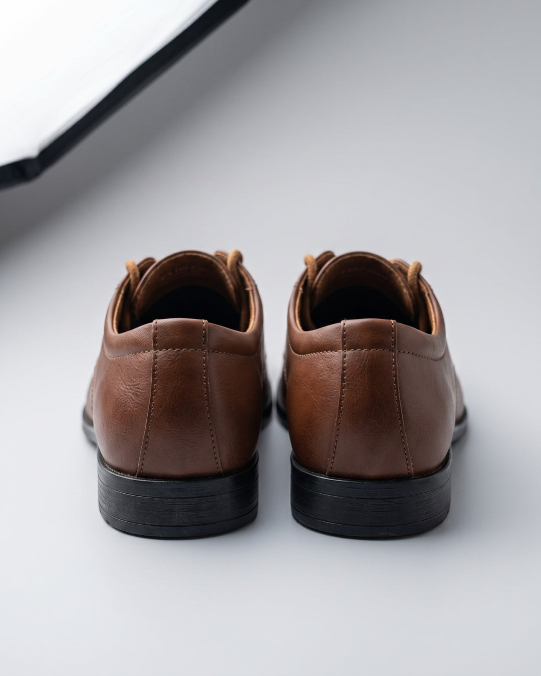 Classic Brown Moc-Toe Lace-Up