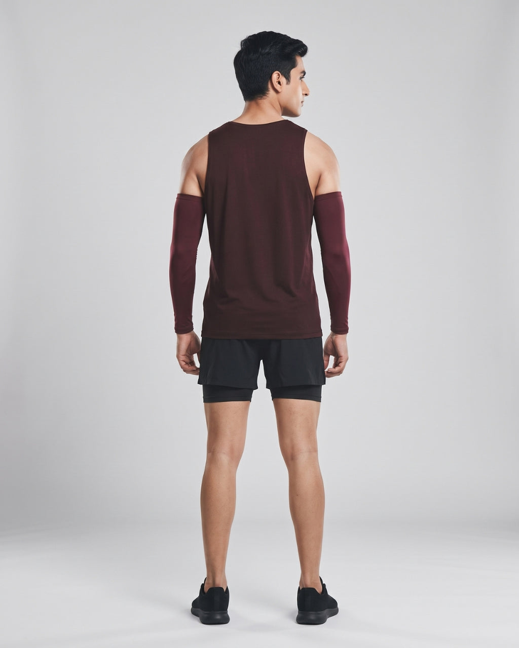 Classic Maroon Athletic Tank Top