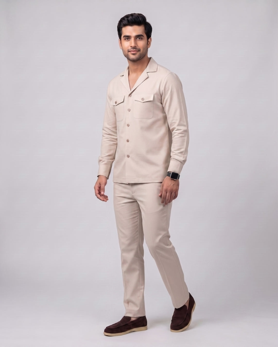 Men's Utility Shirt and Trouser Set