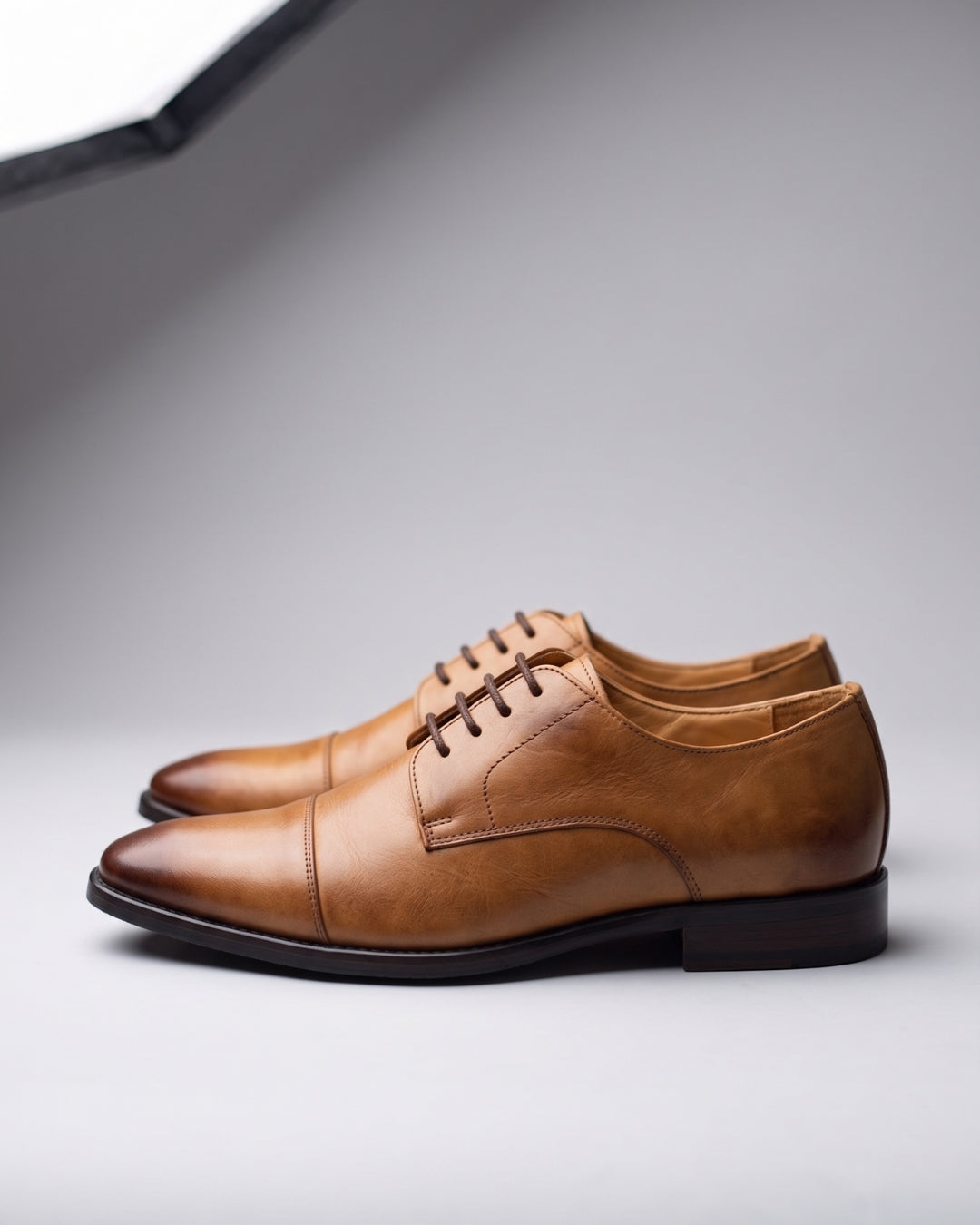 Tan Cap-Toe Oxford