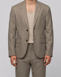 Classic Taupe Blazer and Trouser Set