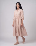 Casual Long-Sleeve Flowy Dress
