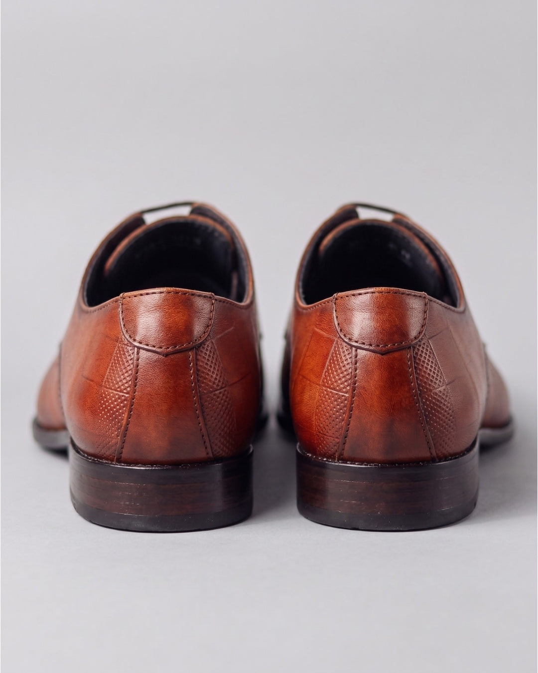 Classic Brown Checkered Oxford