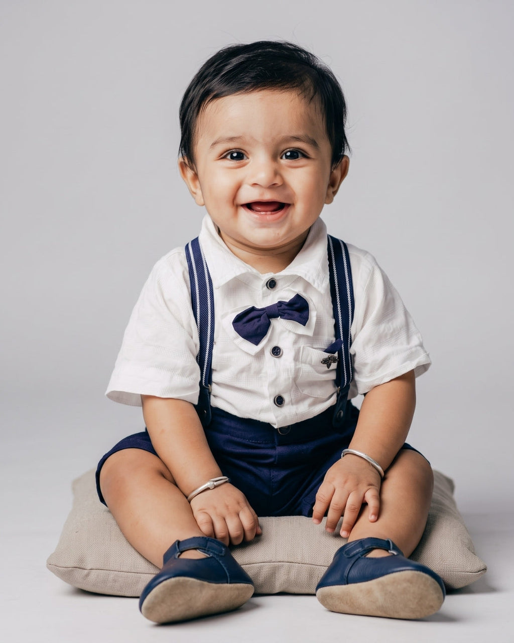 Infant Bow Tie Suspender Set