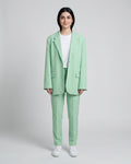 Women's Relaxed Mint 3-Piece Suit