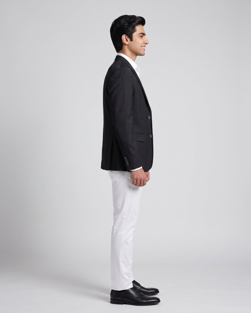 Everyday Black Two-Button Blazer